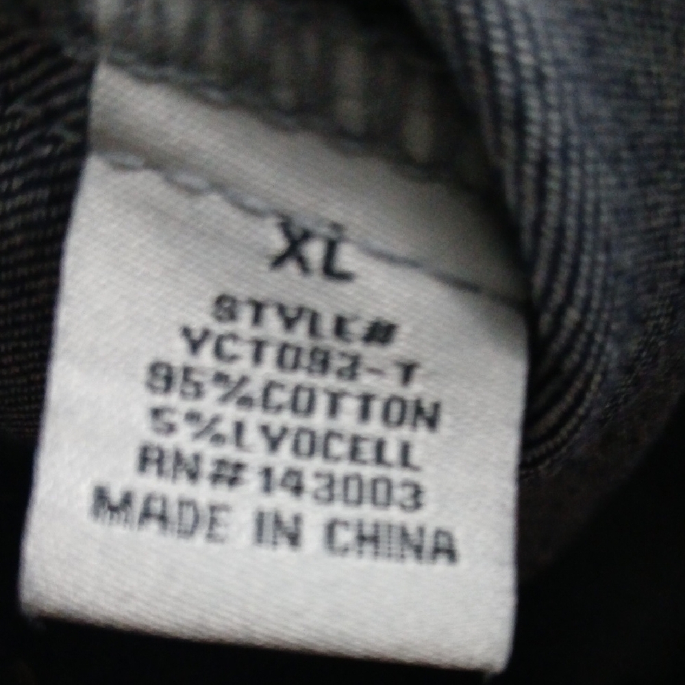 Women's Denim Sleeveless Vest - Picture 9 of 9